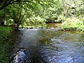 Ancienne pêcherie (gored) sur le Scorff entre Pont Kerlo et le moulin du Roc'h (limite Arzano-Plouay).