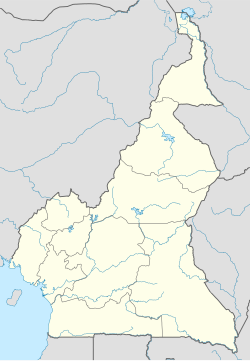 杜阿拉在喀麥隆的位置