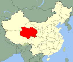 Qinghai i Kina.