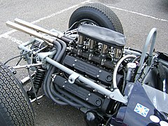 Coventry Climax FWMV in 'n Cooper T66