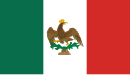 Vlag van die Eerste Meksikaanse Keiserryk, 2 November 1821 tot 14 April 1823