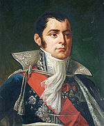Portrait d'Anne Jean Marie René Savary, duc de Rovigo, huile de Robert Lefèvre en 1814