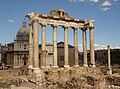 Saturnuksen temppeli, Rooma.