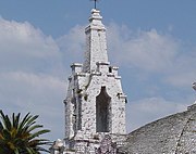 Campanario da igrexa da Illa da Toxa