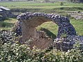 Un vomitorium dell'anfiteatro romano di Suasa.