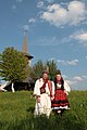 Oaș folk ensemble in the Museum of Țara Oașului