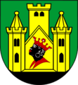 Wappen von Škofja Loka (Bischoflack) in Slowenien