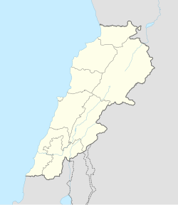 Qabb Ilyas is located in Lebanon