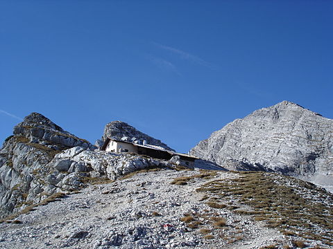 Passauer Hütte und Birnhorn im Spätherbst