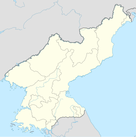 voir sur la carte de Corée du Nord