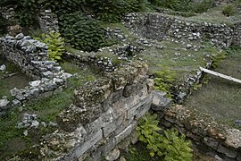 Remains of the Cadmea, the central fortress of ancient Thebes