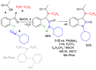 Ugi Buchwald–Hartwig reaction