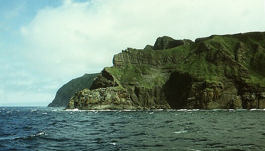 Вид на острів, 1990 рік