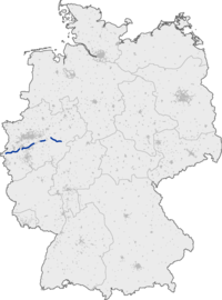 Mapa da localização da auto-estrada A46