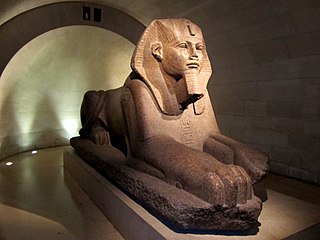 Grand sphinx de Tanis Collection Salt 1826