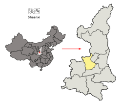 Xianyang di Shaanxi