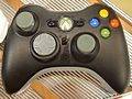 Control Xbox 360 inalambrico en negro