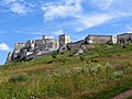 Die größte Burganlage Mitteleuropas, die Zipser Burg, wurde aus Travertin der nahen Lagerstätte errichtet