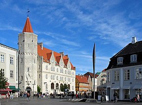 Piața Nytorv din oraș