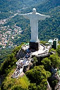 The Cristo Redentor, a modern religious monument in Brazil