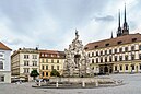 Zelný trh and Parnas fountain, Brno