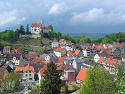 Burg Gößweinstein pada tahun 2006.