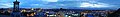  Edinburgh panorama from Calton Hill, early evening .