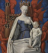 Díptico de Melun de Jean Fouquet (1450)