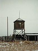 Atalaya del campo de concentración.