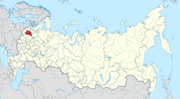 Oblast de Novgorod - Localizazion