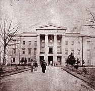 Capitolio del estado de Carolina del Norte en 1861