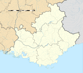 Aups is located in Provence-Alpes-Côte d'Azur