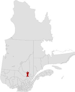 Location of Lac-Saint-Jean-Est