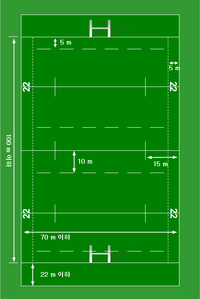 Terrain de rugby à XV