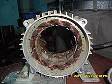 Stator of a 3-phase induction motor