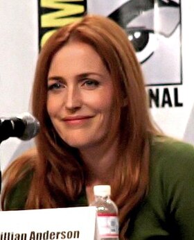 Gillian Anderson, interprète de Dana Scully