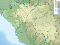 Lagekarte von Guinea