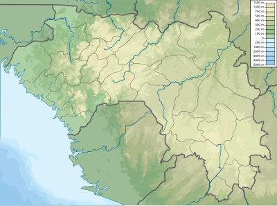 Sijaintikartta Guinea