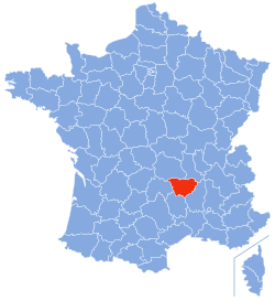 Localizacion de Naut Léger en França
