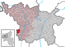 Kaart van Kopp (Rijnland)
