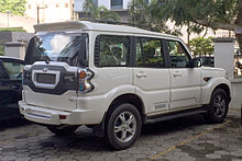 Mahindra Scorpio 3rd facelift (Rear) (S10)