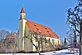 Das Kloster Söflingen mit seiner weiten Anlage wird am Ende von Ulm auf dem Radweg sichtbar.