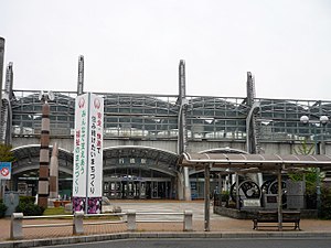 車站東口（2017年9月）