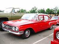 1960 Chevrolet Biscayne four-door sedan