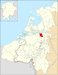 the Land van Cuijk circa 1350