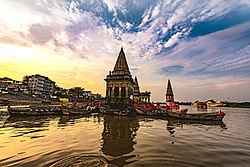 Pandharpur – Tempel und Fluss