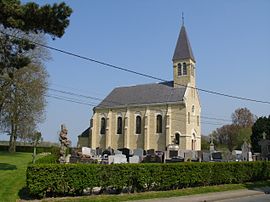 The church of Nielles-les-Calais