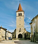 L'église Notre-Dame-de-l'Assomption d'Arinthod.