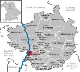 Poxdorf - Localizazion
