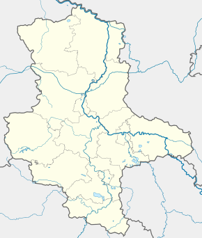 Лютерштадт-Виттенберг на карте